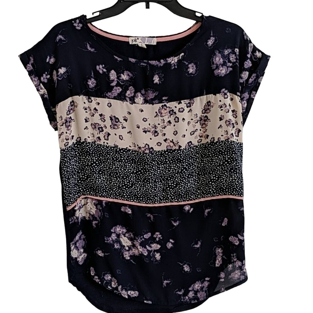 EUC Jolt Mixed Media Top, S